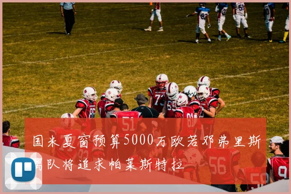 国米夏窗预算5000万欧若邓弗里斯离队将追求帕莱斯特拉